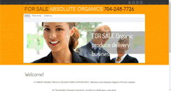 Desktop Screenshot of absoluteorganics.com